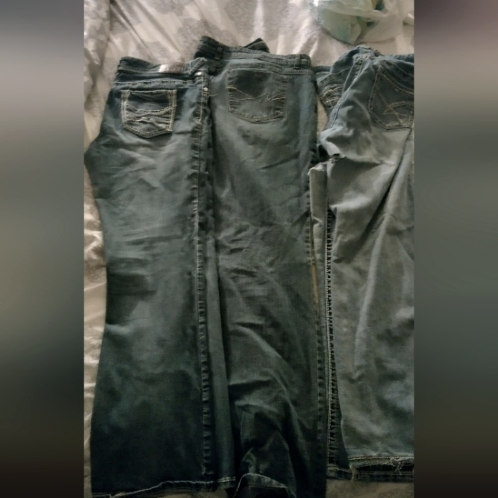 Jeans and shorts
